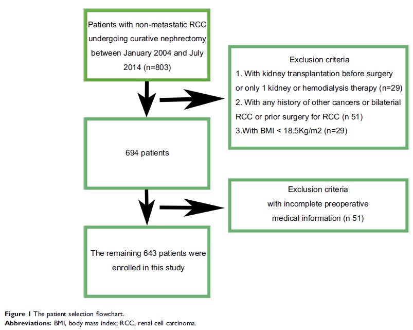 Figure 1 The patient selection flowchart.